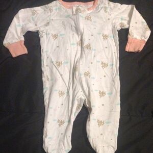 Adorable White and Pink Kids One Piece​